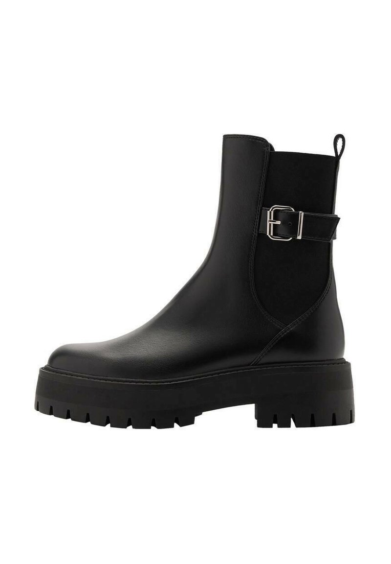 Mango KONDOR - Botines con plataforma - black