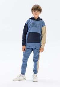MINOTI HOODIE AND JOGGERS SET - Gornji dio trenirke - blue