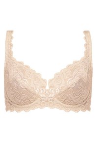 Soutien-gorge à Armature Dentelle Beige - Taille 100D (grande Taille) - Neuf Avec étiquettes