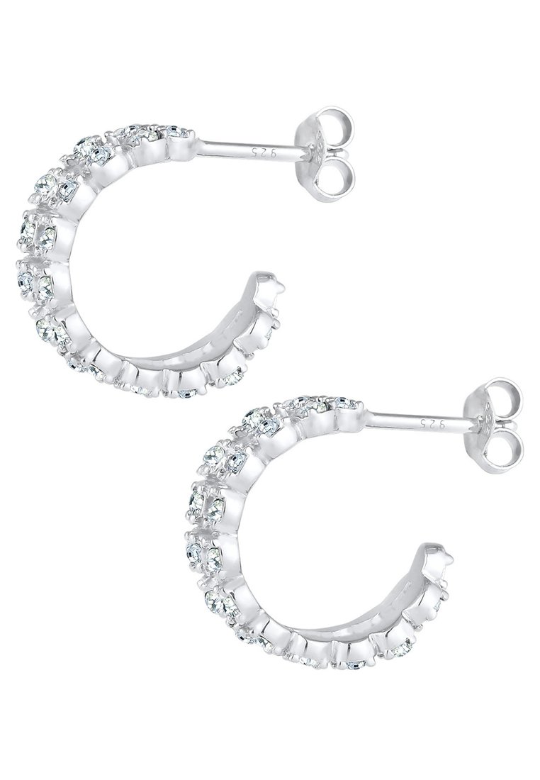 Damen Halsketten | Elli GLASS CRYSTAL Ohrringe silver-coloured/silberfarben - LK28442 Damen Halsketten | Elli GLASS CRYSTAL Ohrringe silver-coloured/silberfarben - LK28442