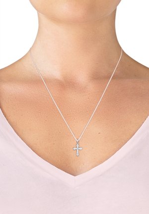 CROSS - Necklace - silver-coloured