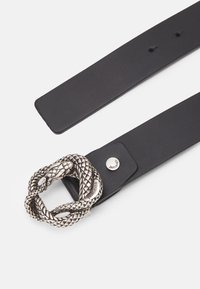 Just Cavalli CINTURA JUST CAVALLI SNAKE  BELT UNISEX - Josta - black