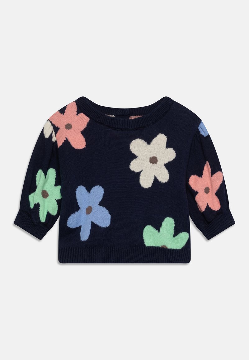 GAP FLOWER BABY Jumper navy uniform/dark blue Zalando