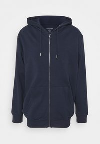 Užtrauktuku užsegamas treningas - navy blazer