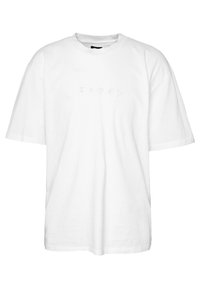KATAKANA EMBROIDERY - T-shirt con stampa - white