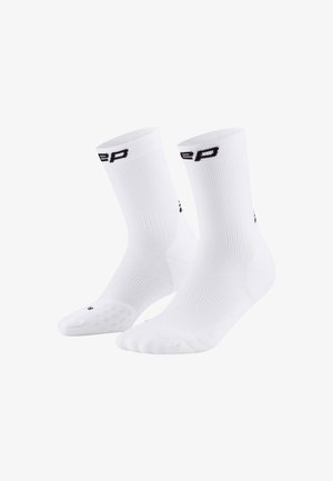 CEP RUN COMPRESSION MID CUT 5.0 - Sportsocken - white