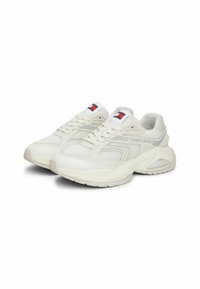 Tommy Jeans RETRO RUNNING - Sneakers basse - ecru