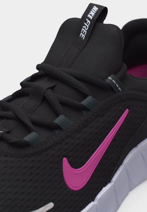 Nike FREE RIDE UNISEX - Zapatillas running asfalto - black/playful pink/anthracite/white — photo 7