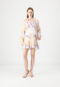 TWINSET DRESS - Dienas kleita - lavender/yellow
