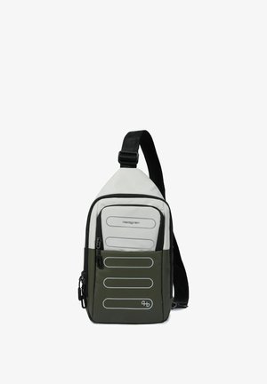 Hedgren, COMBY PERFORMANCE UMHÄNGETASCHE RFID 33 CM - Schoudertas - vaporous grey-olive