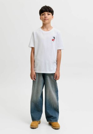Jack & Jones Junior, - T-shirt z nadrukiem