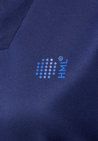 Hummel COURT HALF ZIP L S  - Strickpullover - marine
