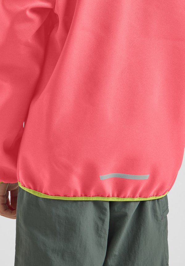 FOURWINDS KIDS UNISEX - Soft shell jacket - sunset coral2