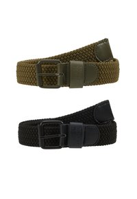 Unselected, black/olive