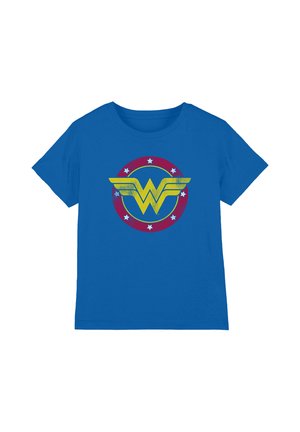 Cotton Soul, JUSTICE LEAGUE WONDER WOMAN CIRCLE LOGO UNISEX - Print T-shirt - royal blue