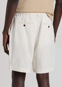 Calliope BERMUDA LINO RIGATO - Shorts - var sabbia