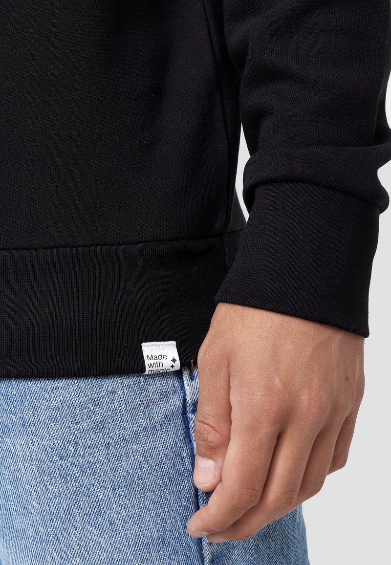 Herren Strickjacken | MIKON SENSE Strickpullover schwarz - WK74064 Herren Strickjacken | MIKON SENSE Strickpullover schwarz - WK74064