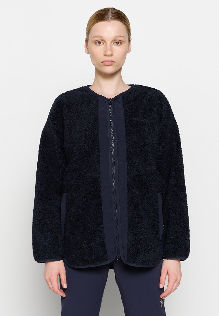 Peak Performance Fleecejas donkerblauw Peak Performance Fleecejas donkerblauw