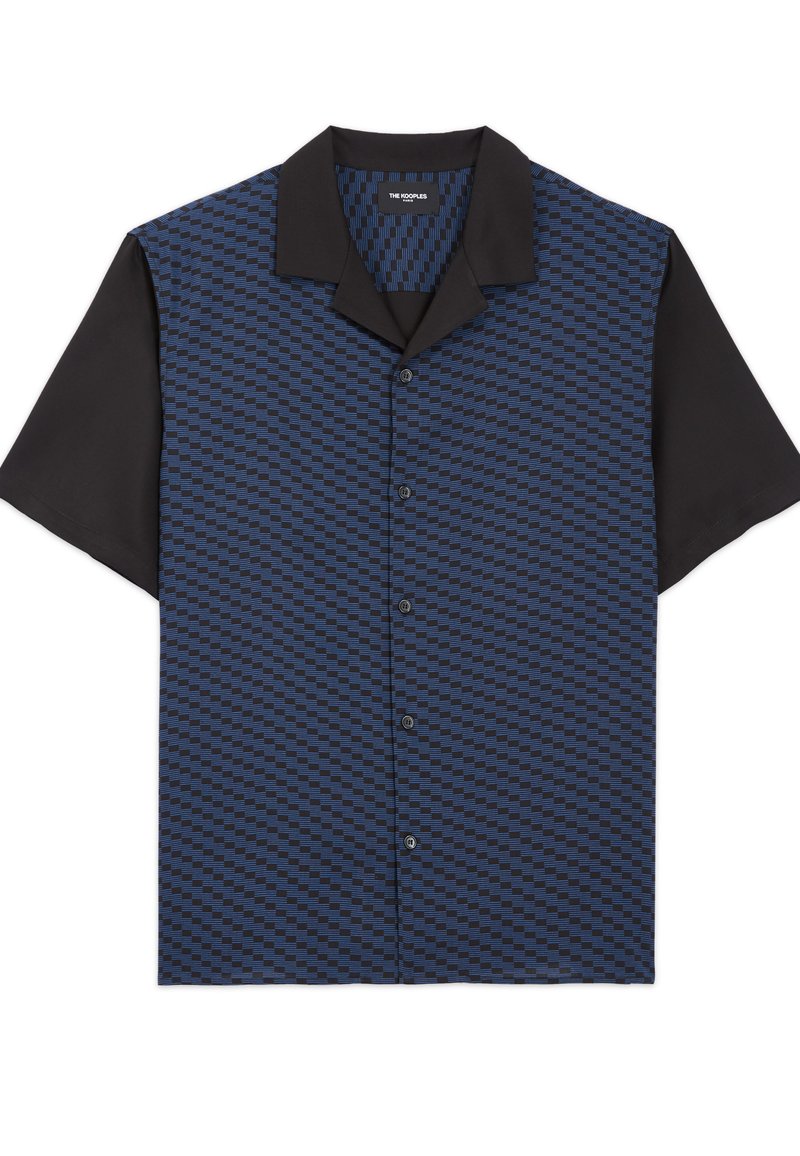Herren T-shirts & Polos | The Kooples CHEMISE CHIC Hemd black blue/schwarz - PH65784 Herren T-shirts & Polos | The Kooples CHEMISE CHIC Hemd black blue/schwarz - PH65784