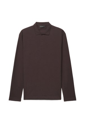 Calliope, T-SHIRT TINTA UNITA - Poloshirt - bordeaux chiaro