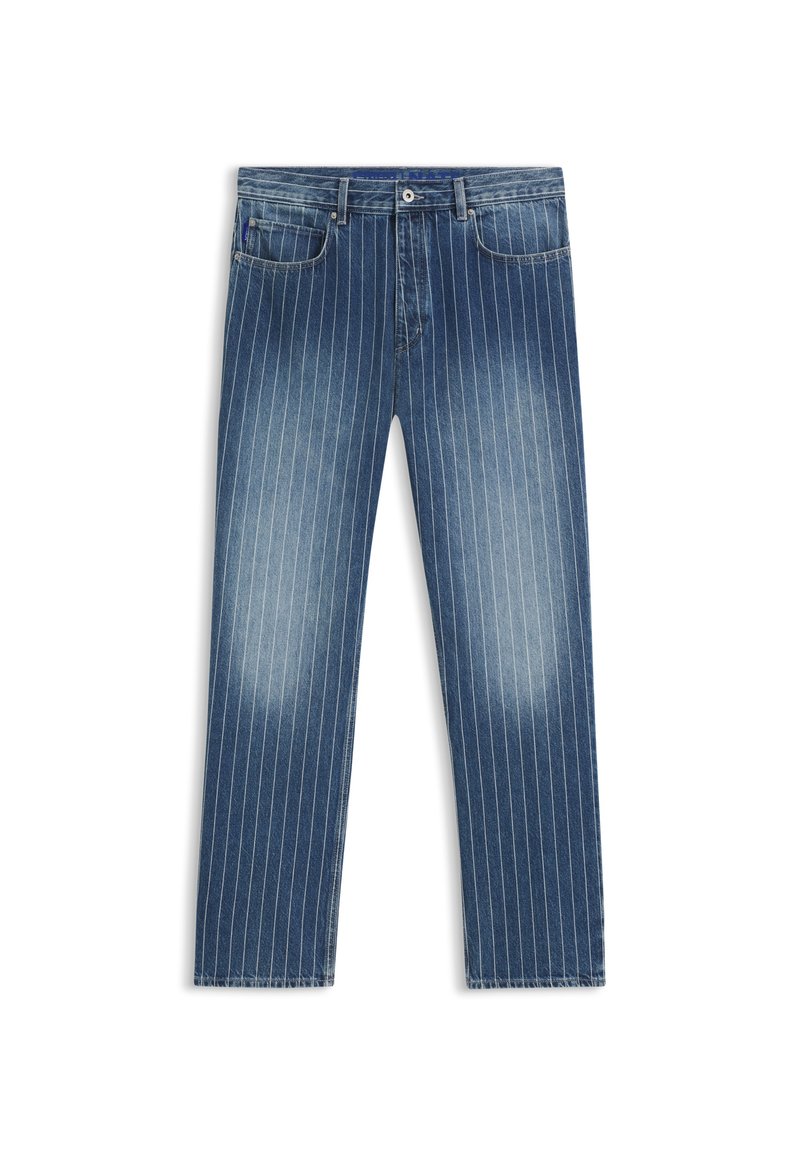 HUGO Relaxed fit jeans blauw