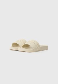 AllSaints BIGGY SLIDER - Slip-on sandaler - white