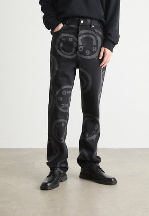 HUGO, NATE - Jeans relaxed fit - black
