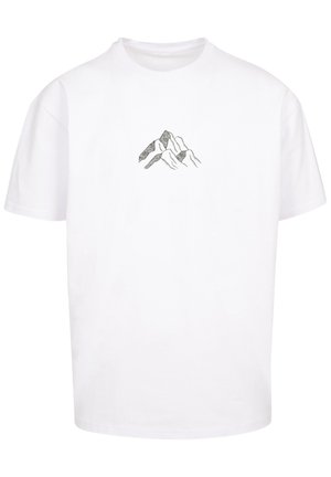 F4NT4STIC, MOUNTAIN BERGE URLAUB WINTER SCHNEE SKI - T-shirt z nadrukiem