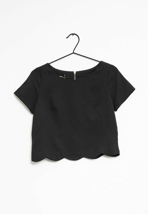 Mango, Blouse - black