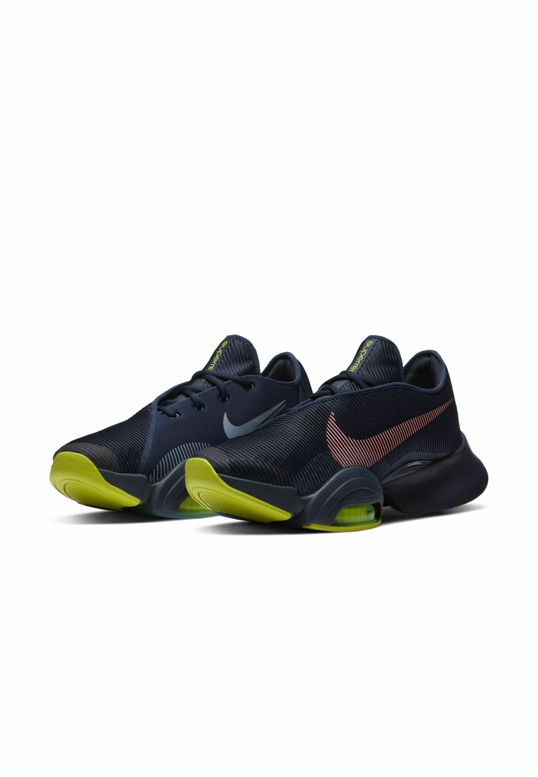 Nike Performance AIR ZOOM SUPERREP 2 UNISEX - Trainingsschuh - blackened  blue/bright mango-cyber/blau - Zalando.de