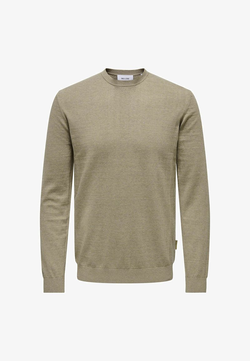 ONLY & SONS gebreide trui grijs ONLY & SONS gebreide trui grijs