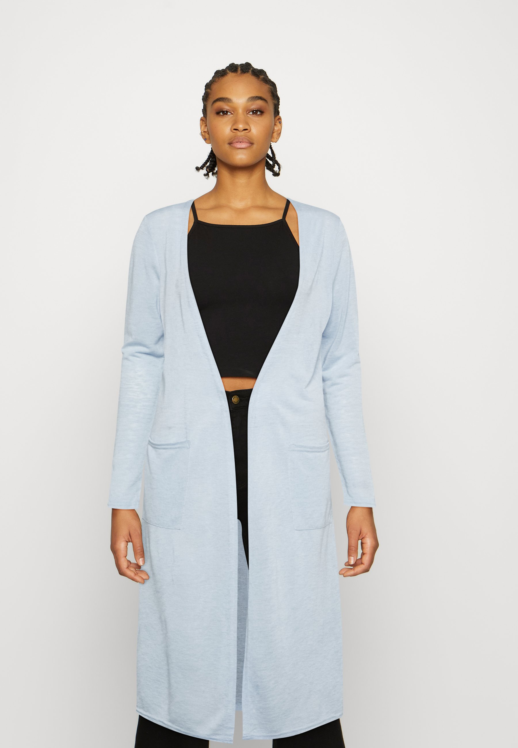 Vila VISUMI LONG CARDIGAN - Strickjacke 