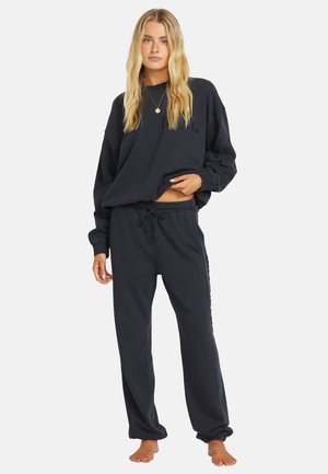 Billabong TYPICAL - Tracksuit bottoms - black pebble