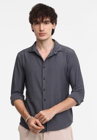 Instafab - CASUAL  - Overhemd - grey Miniatuurafbeelding 1