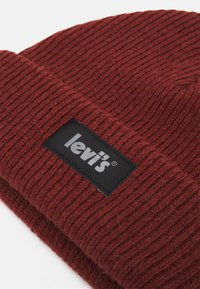 Levi's® REFLECTIVE POSTER LOGO BEANIE UNISEX - Gorro - bordeaux