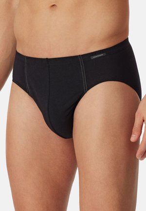 Schiesser 6-PACK ESSENTIALS - Slip - schwarz-weiss