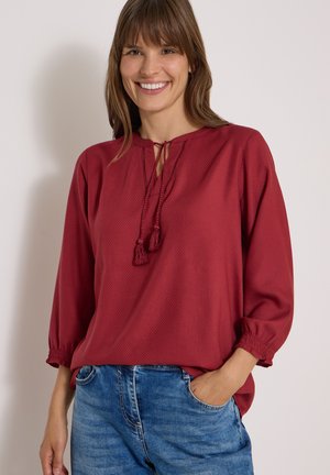 Cecil, 3/4-ARM TUNIKA MIT BÄNDERN - Blouse - russet red