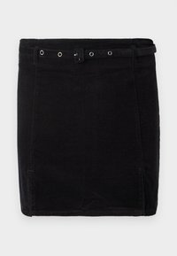 ONLNESSA BELT - Mini skirt - black