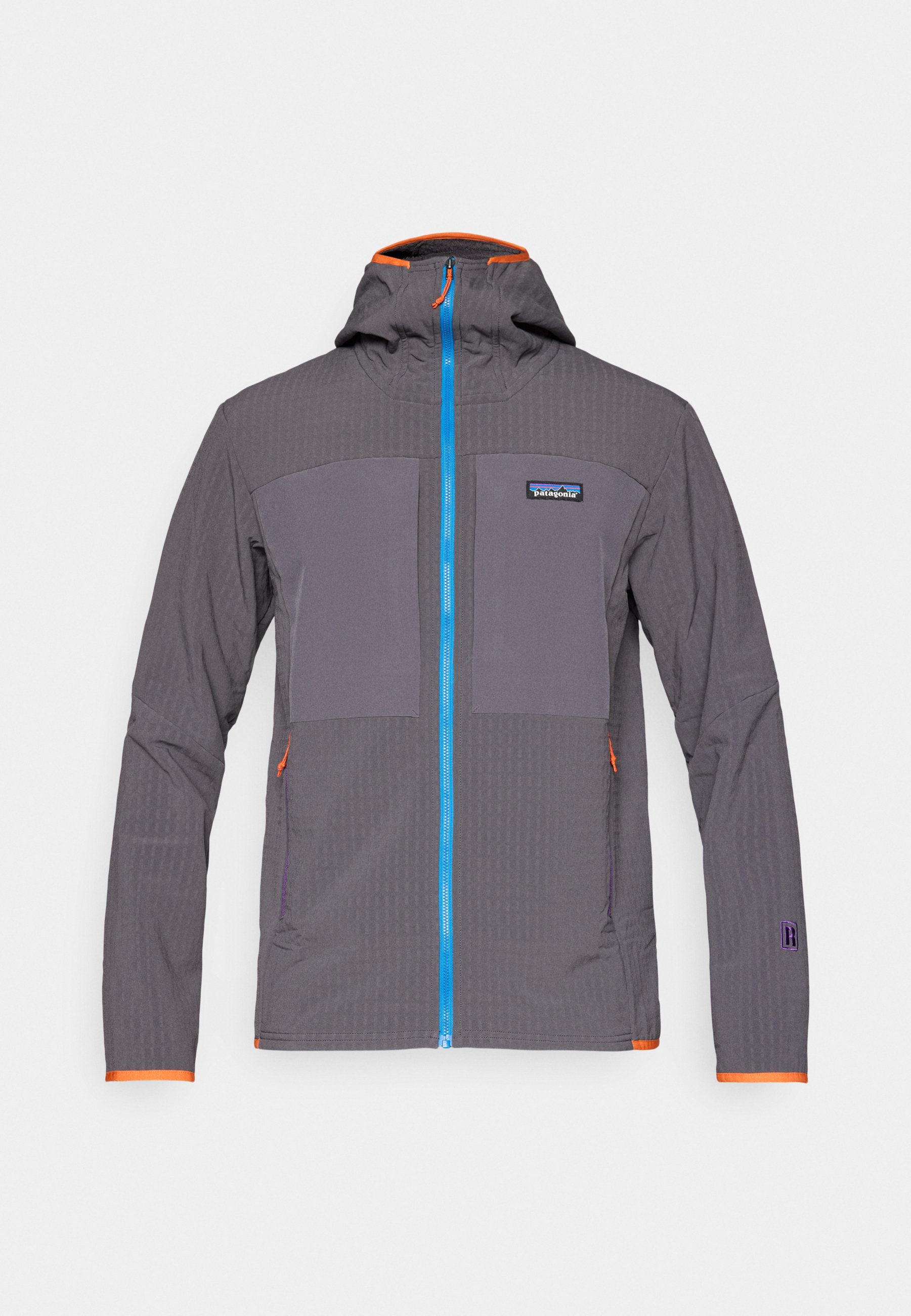 Patagonia R2 HOODY - Chaqueta outdoor - forge grey/gris - Zalando.es