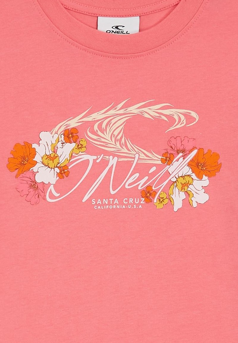 O'Neill SEFA GRAPHIC SHORTSLEEVE Print T-shirt perfectly pink
