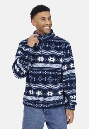 PRINTED 1/4 ZIP - Felpa in pile - multi-coloured
