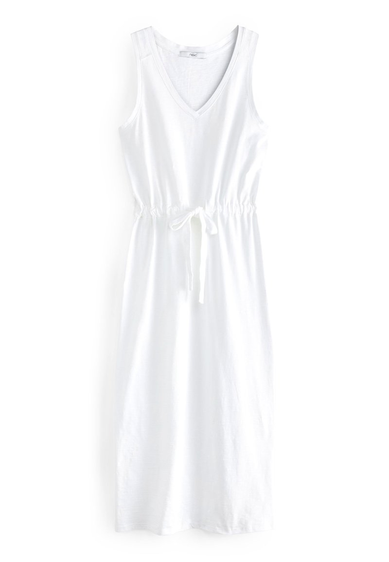 Damen Freizeitkleider | Next SLUB Jerseykleid white/weiß - AF63286 Damen Freizeitkleider | Next SLUB Jerseykleid white/weiß - AF63286