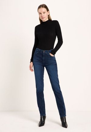 LANIUS, Slim fit jeans - dark blue denim
