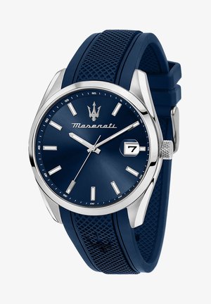 Maserati, ATTRAZIONE KOLLEKTION - Uhr - blau/silberfarben