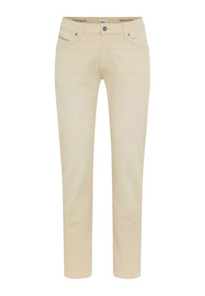 BRAX, STYLE CLINT - Straight leg jeans - white sand