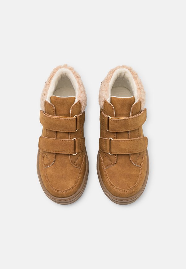 UNISEX - High-top trainers - cognac2