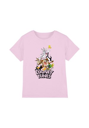 Cotton Soul, LOONEY TUNES GANG 2 UNISEX - Print T-shirt - pink