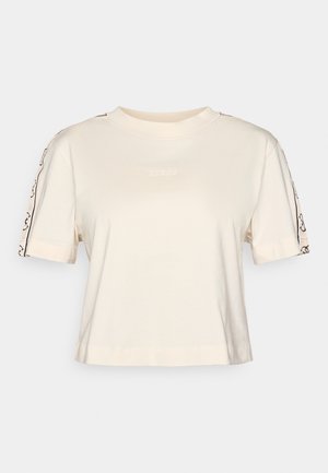 Guess BRITNEY CROP TEE - T-shirt print - ocean salt