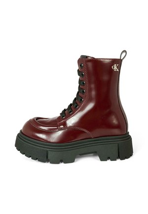 ANFIBI - Bottines à lacets - bordeaux