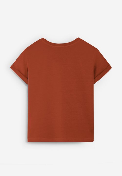 Maglietta a maniche corte in cotone · Beige Vigoré · Circolari | Massimo Dutti